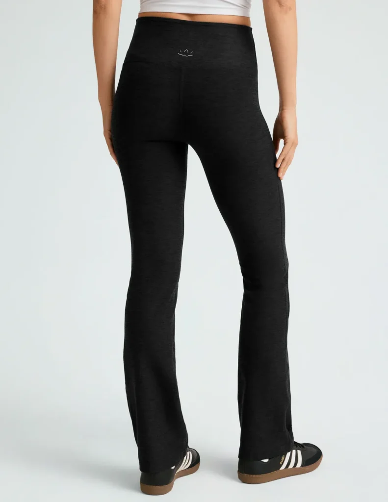 Beyond Yoga Women's Spacedye Practice High Waisted Bootcut Pant - Back
