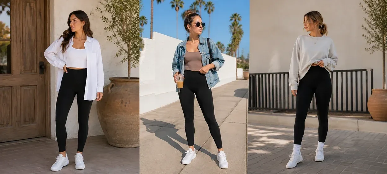 How to Style Yoga Pants Like a Fashion Blogger Feature Image - Buyonorder.com